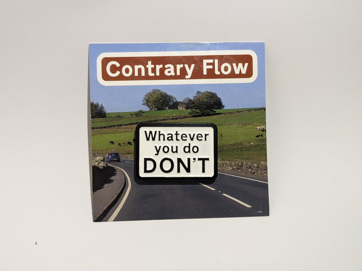 Whatever you do DON'T Pin Badge
